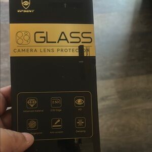 VPSENT Black and Gold Camera Lens Protector